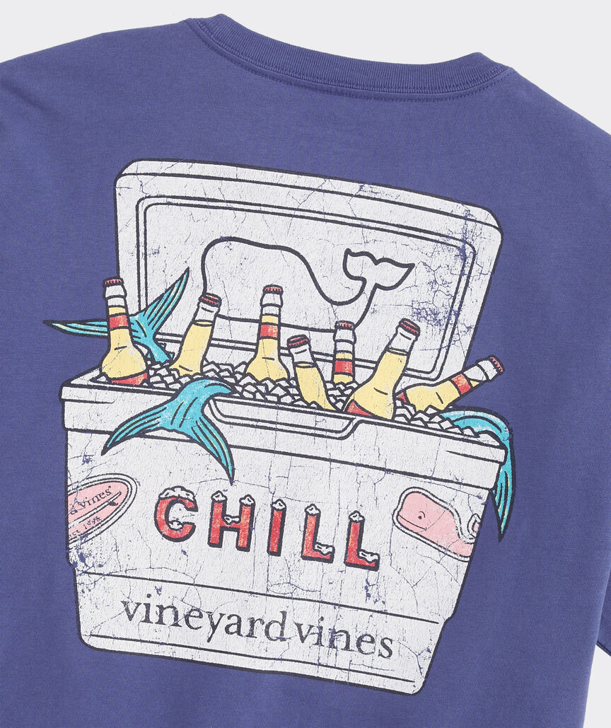 Camiseta Vineyard Vines manga corta sin bolsillo Chill Cooler