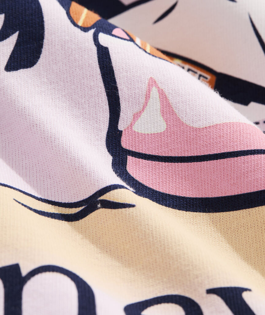 Camiseta Vineyard Vines de manga corta con bolsillo estampado de ballena para las vacaciones de primavera