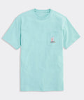 Camiseta Vineyard Vines de manga corta con bolsillo "Pup & Surf Van"