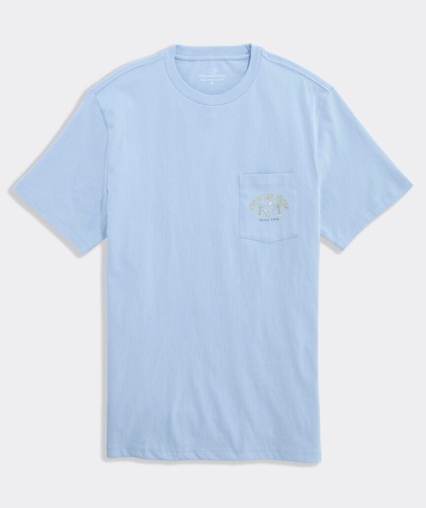 Camiseta de manga corta con bolsillo Banana Hammock de Vineyard Vines