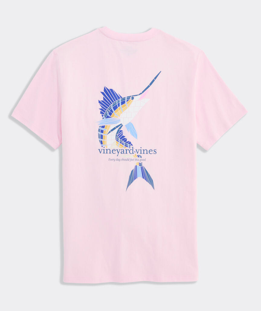 Camiseta de manga corta con bolsillo Tile Marlin de Vineyard Vines