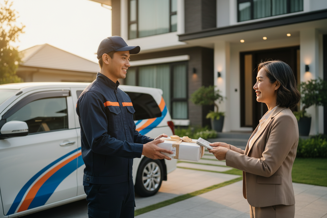 Escena Cash on Delivery